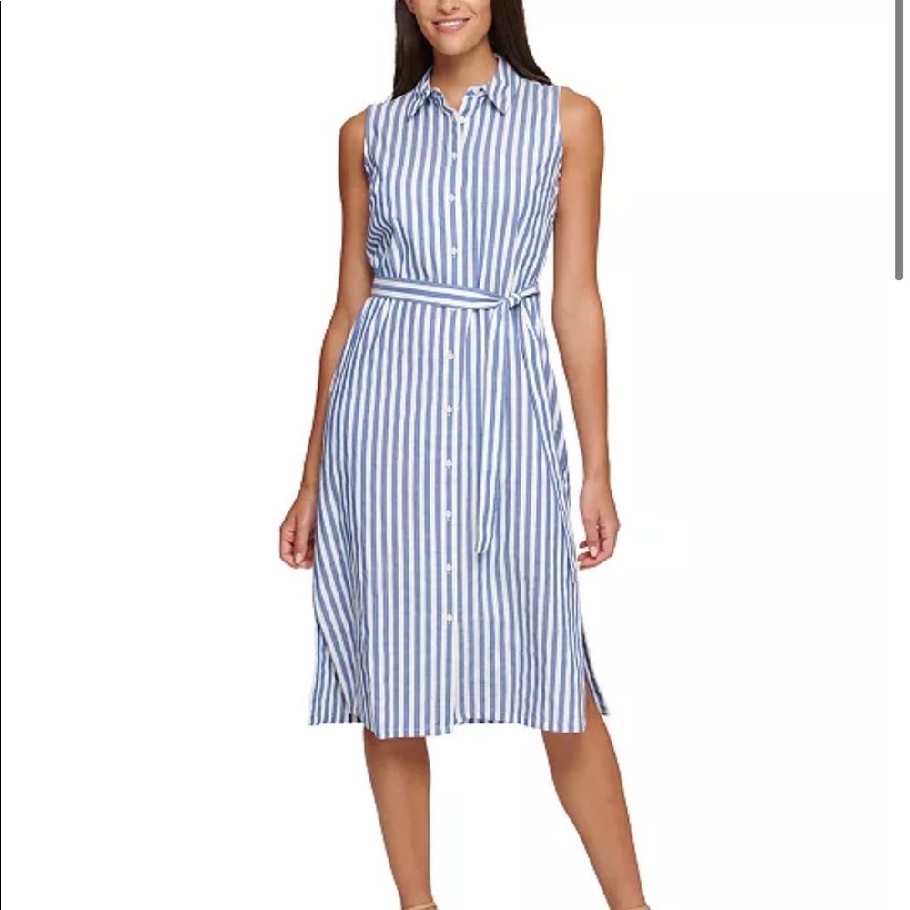 Tommy Hilfiger
Cotton Striped Shirtdress